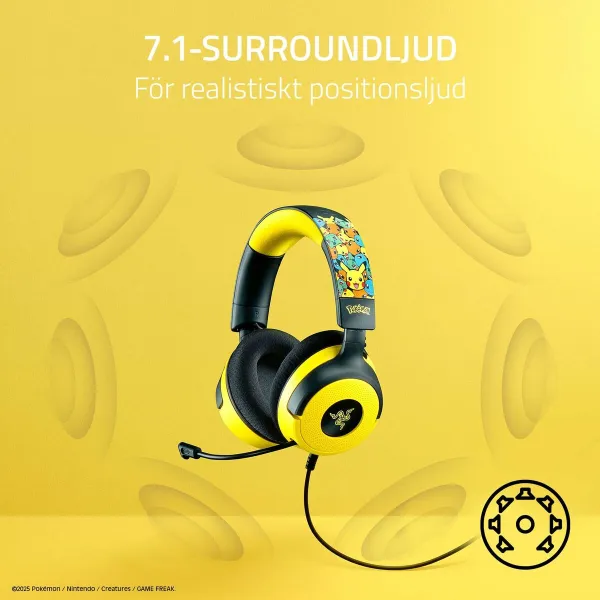 Ausinės Razer RZ04-05180300-R3M1 Spalvotas