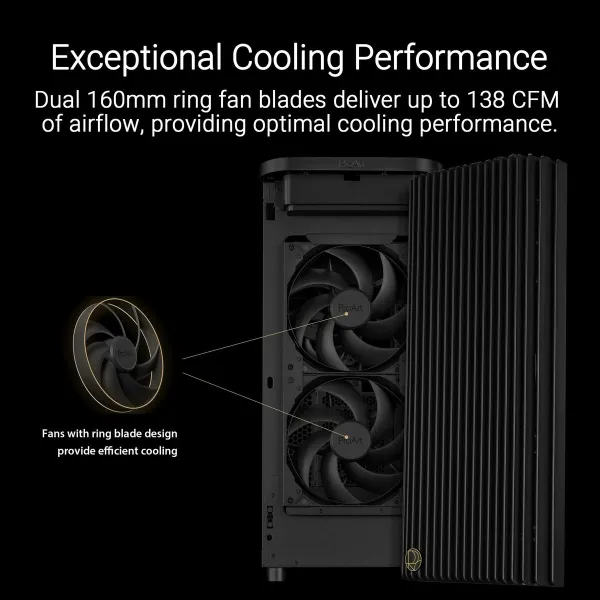 ATX semi-tornikotelo Asus ProArt PA401 Musta