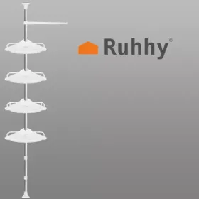 Ruhhy 23369 kulmasuihkuhylly