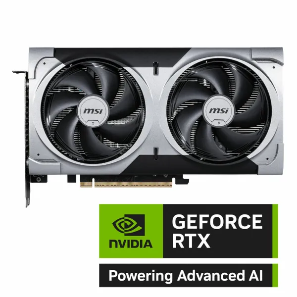 Vaizdo korta MSI RTX 5060 Ti 16G VENTUS 2X OC PL geforce rtx 5060 ti 16 GB GDDR6X GDDR7