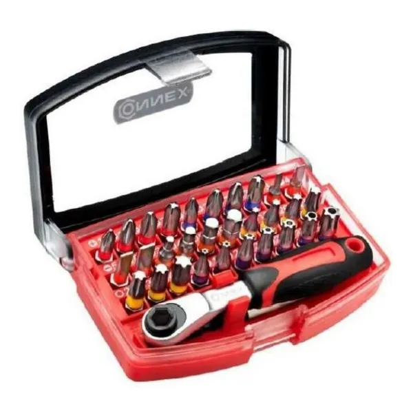 Set of drill and screwdriver bits Connex BIT Plastic