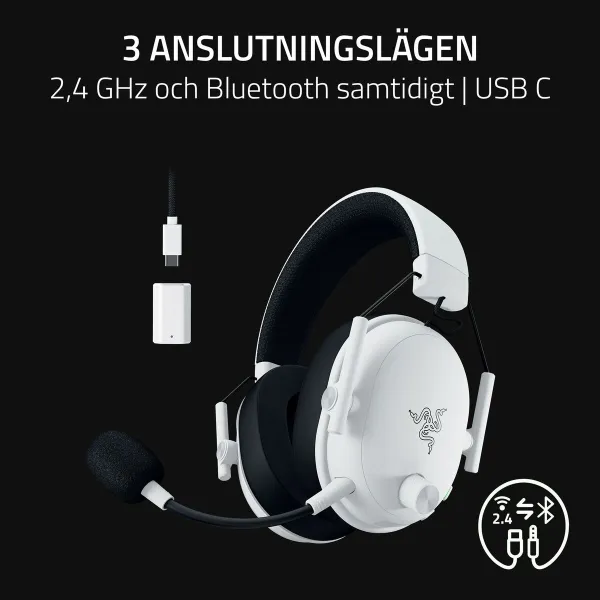 Ausinės Razer RZ04-05410400-R3M1 Balta