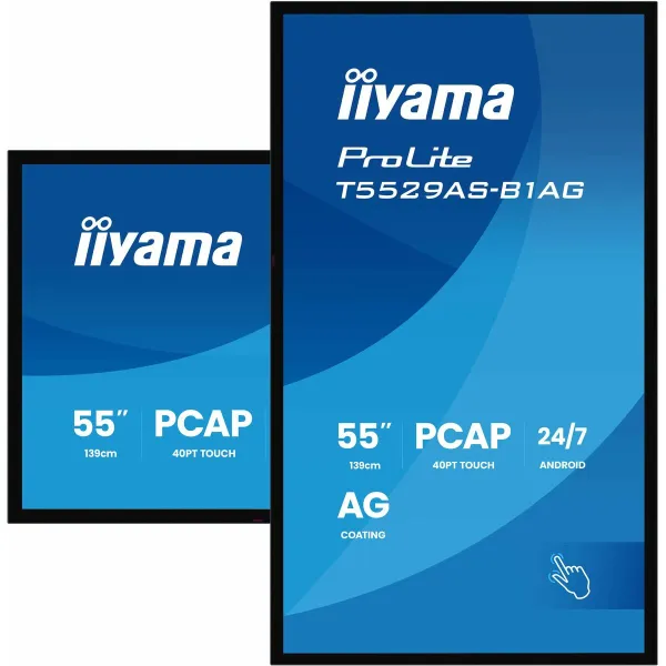 Videowall Monitorius Iiyama T5529AS-B1AG 4K Ultra HD 55"
