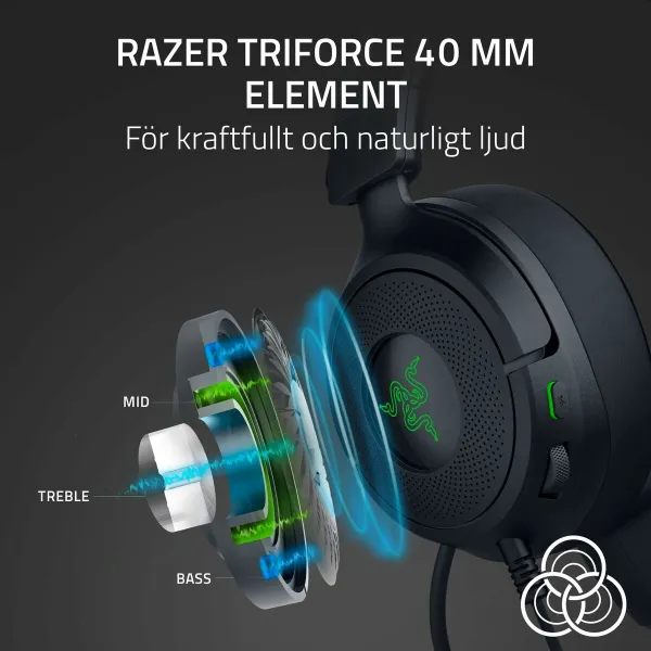 Ausinės Razer RZ04-05350200-R3M1 Juoda