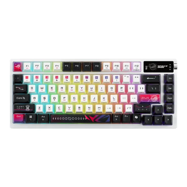 Klaviatūra Asus 90MP044F-BKUA30 Balts Melns