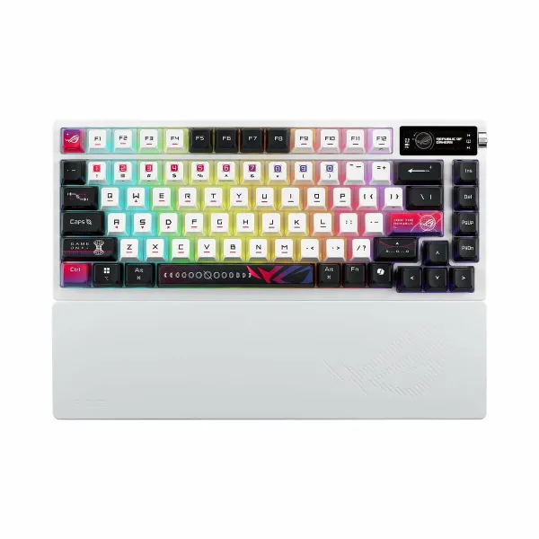 Klaviatūra Asus 90MP044F-BKUA30 Balts Melns