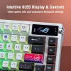 Klaviatūra Asus 90MP044F-BKUA30 Balts Melns