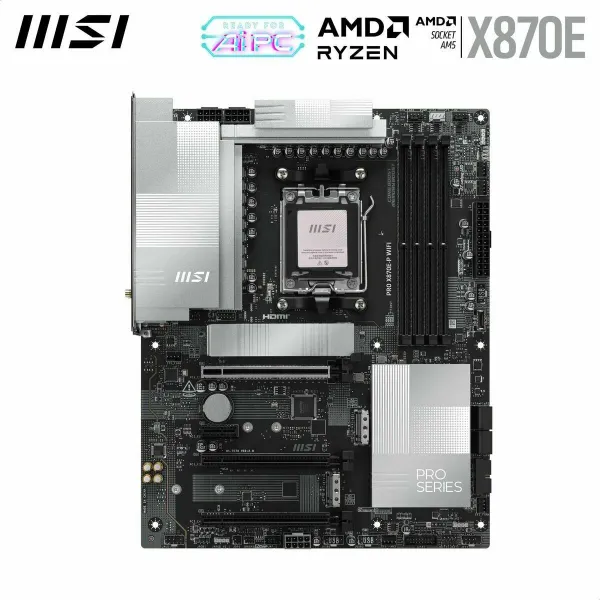 Mātesplate MSI PRO X870E-P WIFI AMD AM5