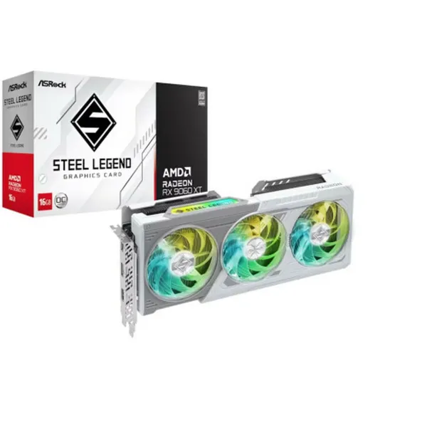 Vaizdo korta ASRock RX9060XT SL 16GO GDDR6 RADEON RX 9060 XT 16 GB