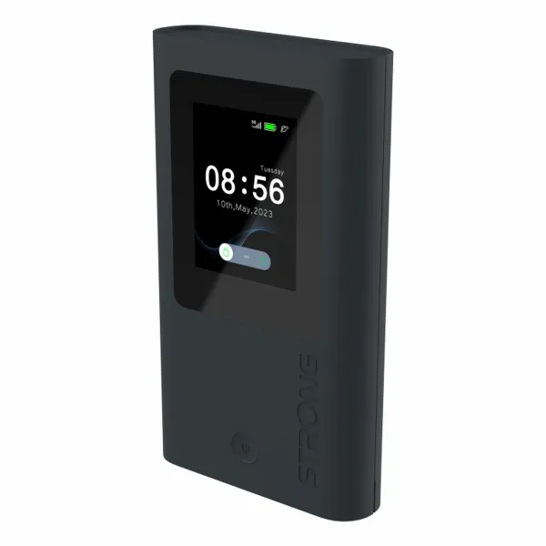 Maršrutizatorius STRONG 5GMIFIAX1800 Juoda USB USB-C 3.2 Gen 1 (3.1 Gen 1) Wi-Fi