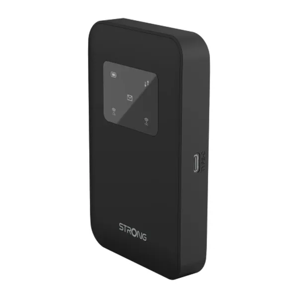 Maršrutizatorius STRONG 4G+ LTE MiFi Hotspot Wi-Fi 900 Juoda USB USB-C 3.2 Gen 1 (3.1 Gen 1) Wi-Fi 5 GHz
