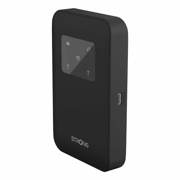 Maršrutizatorius STRONG 4G+ LTE MiFi Hotspot Wi-Fi 900 Juoda USB USB-C 3.2 Gen 1 (3.1 Gen 1) Wi-Fi 5 GHz