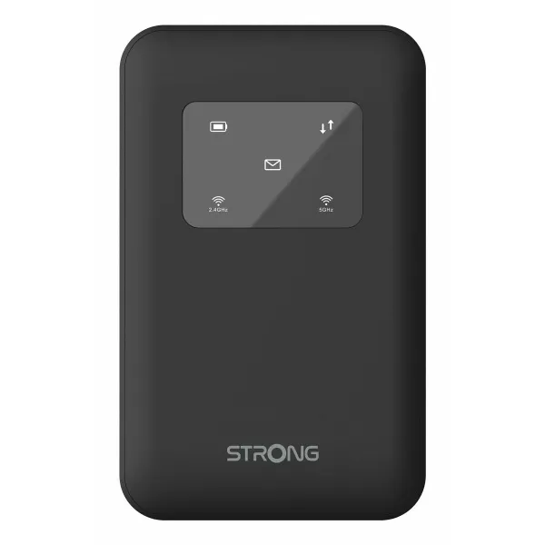 Maršrutizatorius STRONG 4G+ LTE MiFi Hotspot Wi-Fi 900 Juoda USB USB-C 3.2 Gen 1 (3.1 Gen 1) Wi-Fi 5 GHz