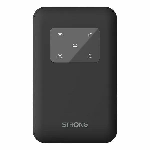 Maršrutizatorius STRONG 4G+ LTE MiFi Hotspot Wi-Fi 900 Juoda USB USB-C 3.2 Gen 1 (3.1 Gen 1) Wi-Fi 5 GHz