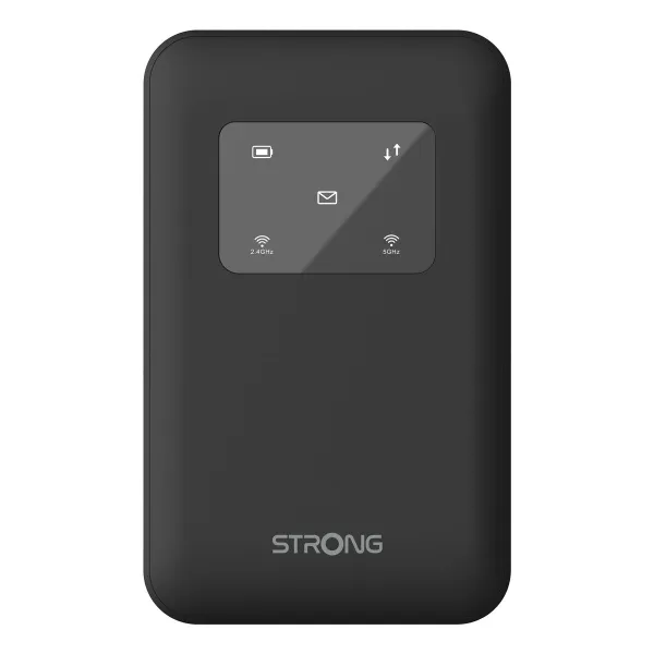 Maršrutizatorius STRONG 4G+ LTE MiFi Hotspot Wi-Fi 900 Juoda USB USB-C 3.2 Gen 1 (3.1 Gen 1) Wi-Fi 5 GHz