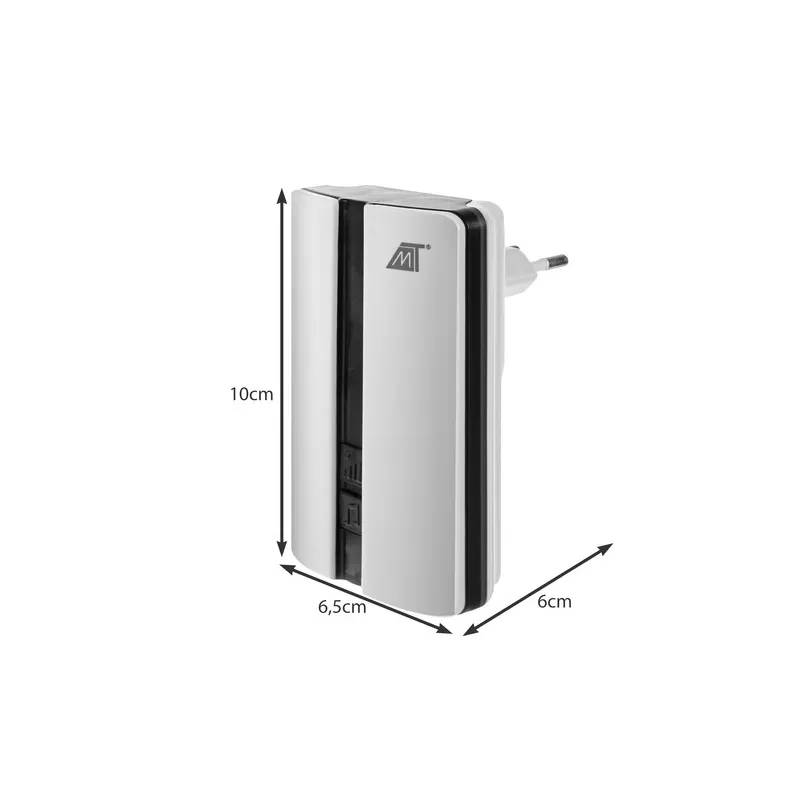 Wireless doorbell white Malatec 23372