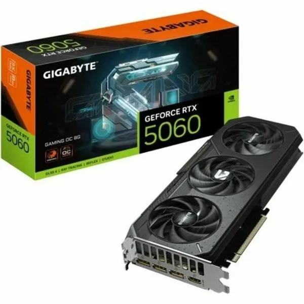 Vaizdo korta Gigabyte 9VN5060GO-00-G10 GEFORCE RTX 5060 8 GB GDDR7