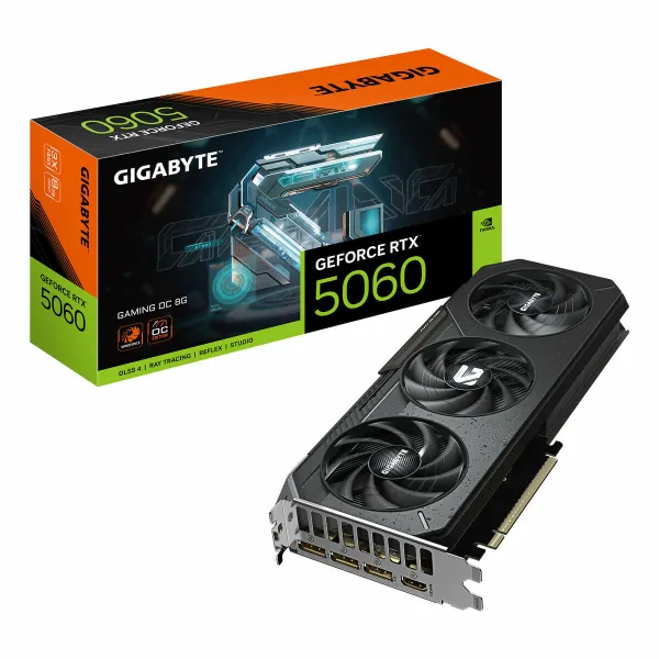 Vaizdo korta Gigabyte 9VN5060GO-00-G10 GEFORCE RTX 5060 8 GB GDDR7