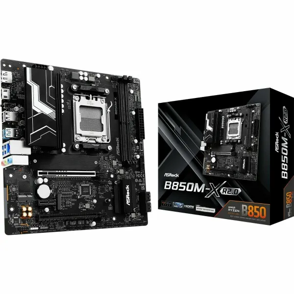 Pagrindinė plokštė ASRock B850M-X R2.0 AMD B850 AMD AM5