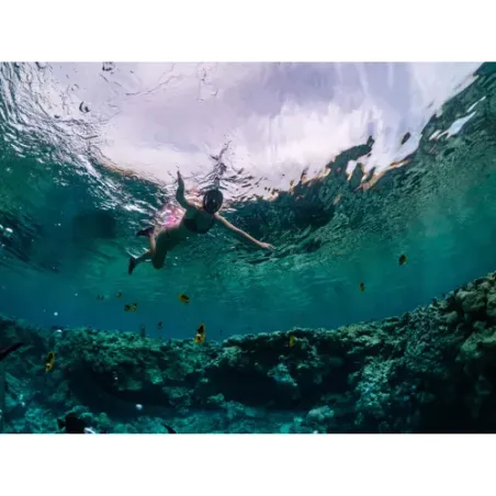 Pilnas sejas snorkelēšanas maska S/M izmērs, detaļa 23469