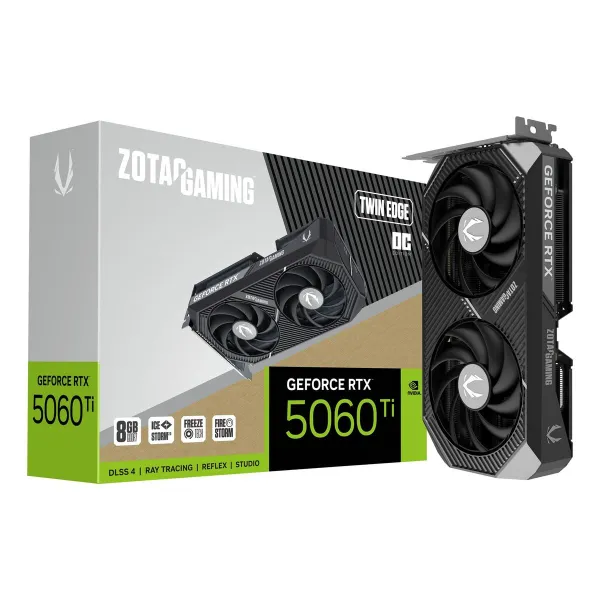 Vaizdo korta Zotac ZT-B50610H-10M geforce rtx 5060 ti 8 GB