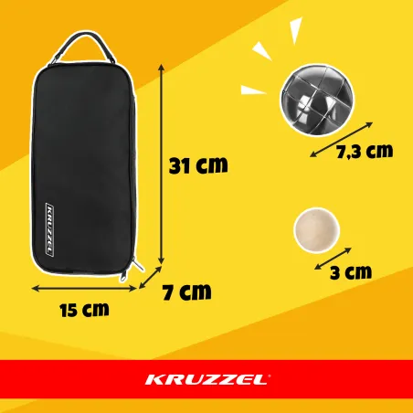 Rutuliukai 8 rutuliukai + dangtelis KRUZZEL 22915