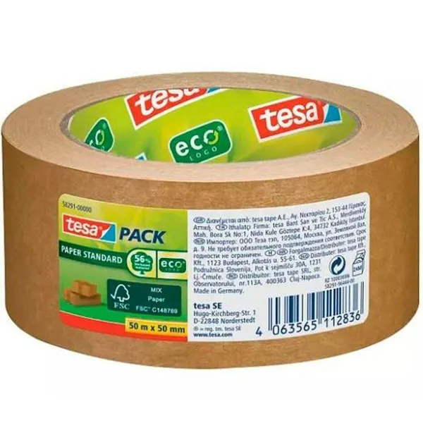 Līmlente TESA Brūns (6 gb.)