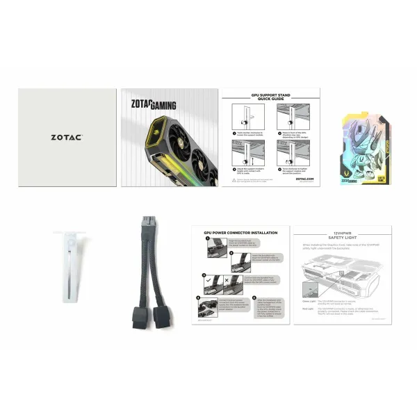 Graphics card Zotac ZT-B50700FQ-10P nvidia geforce rtx 5070 12 GB GDDR7
