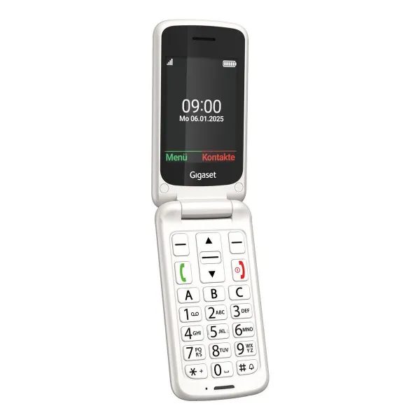 Mobilusis telefonas vyresnio amžiaus žmonėms Gigaset GL595 Balta 2,8"