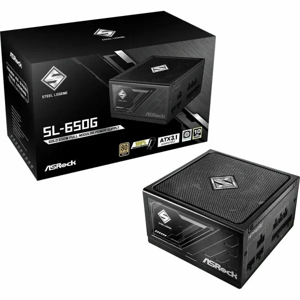 Maitinimo blokas ASRock 90-UXS065-GFEAAA 650 W 80 Plus Gold