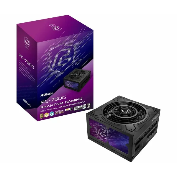 Maitinimo blokas ASRock 90-UXS075-GFEAAA 750 W 80 Plus Gold
