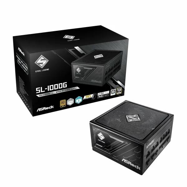Maitinimo blokas ASRock 90-UXS100-GFEAAA 1000 W 80 Plus Gold