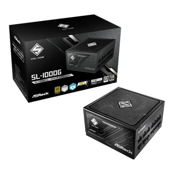 Maitinimo blokas ASRock 90-UXS100-GFEAAA 1000 W 80 Plus Gold