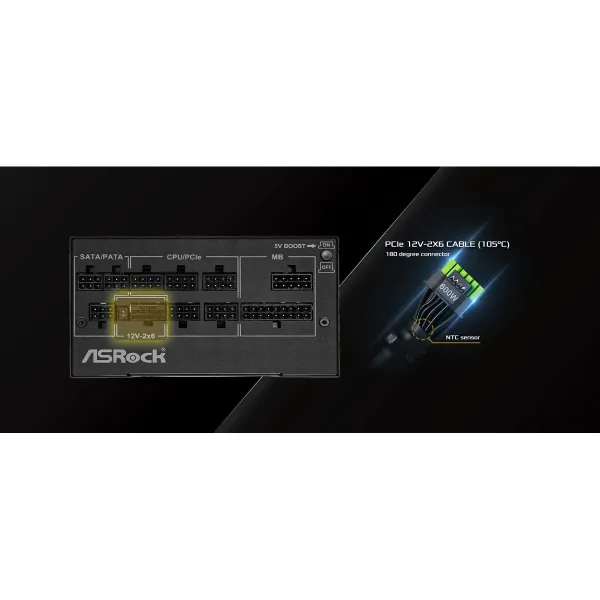 Maitinimo blokas ASRock 90-UXP085-GFEAAB 850 W 80 Plus Gold