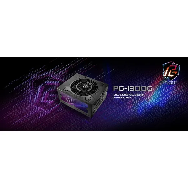 Maitinimo blokas ASRock 90-UXP130-GFEAAB 1300 W 80 Plus Gold