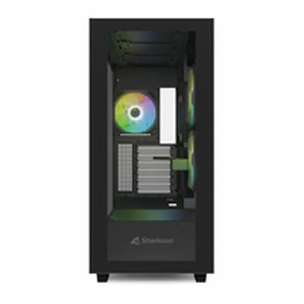 ATX Semi-tower Box Sharkoon Rebel C60 Black