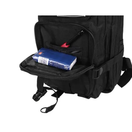 Small black hiking backpack 23089