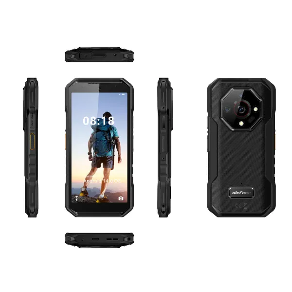 Išmanusis Telefonas Ulefone ARMOR X32 PRO 8 GB RAM 256 GB Juoda