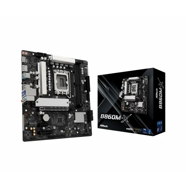 Mātesplate ASRock B860M-X Intel B860