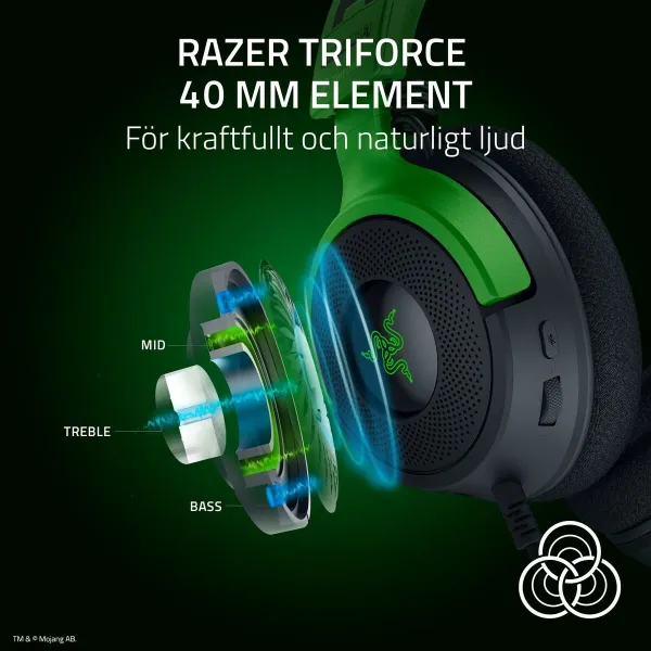 Ausinės Razer RZ04-05180200-R3M1 Juoda