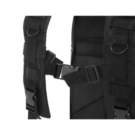 Small black hiking backpack 23089