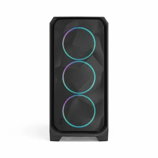 ATX pusiau bokšto tipo korpusas Fractal Design FD-C-MES3X-04 Juoda