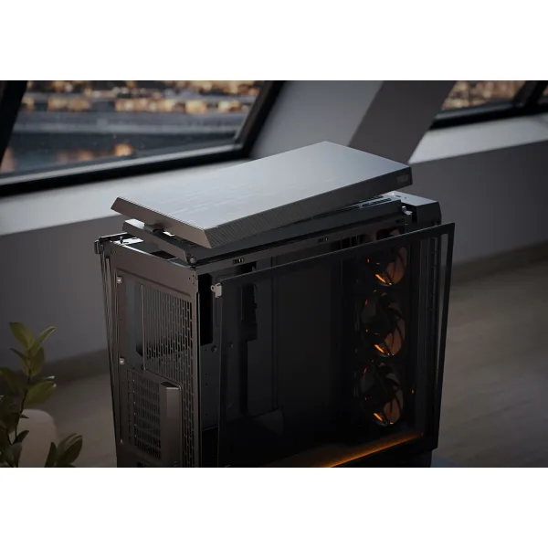 ATX pusiau bokšto tipo korpusas Fractal Design FD-C-MES3X-04 Juoda