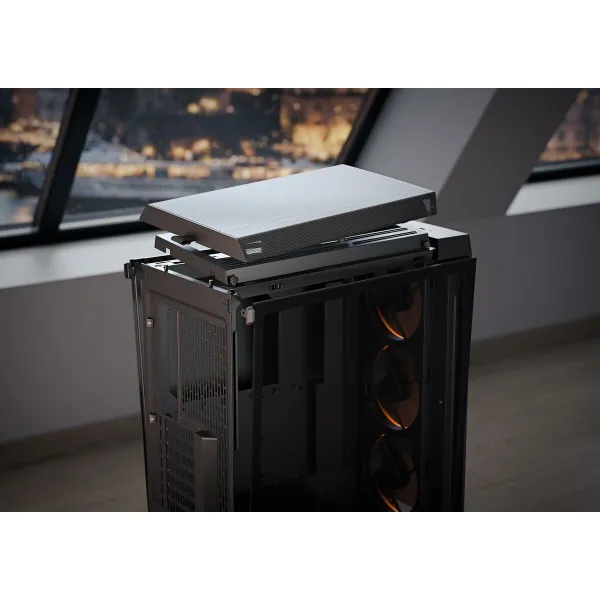 ATX Pus-torņveida Kārba Fractal Design FD-C-MES3A-06 Melns