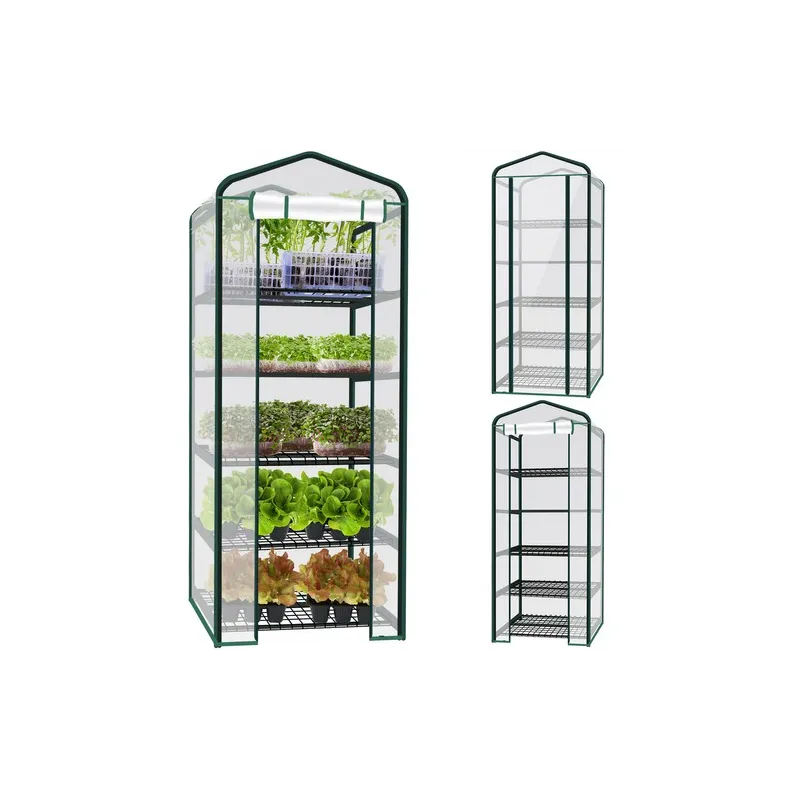 Mini foil greenhouse - 5 shelves 23359