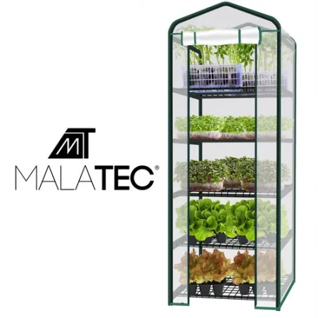 Minifoliokasvihuone - 5 hyllyä 23359