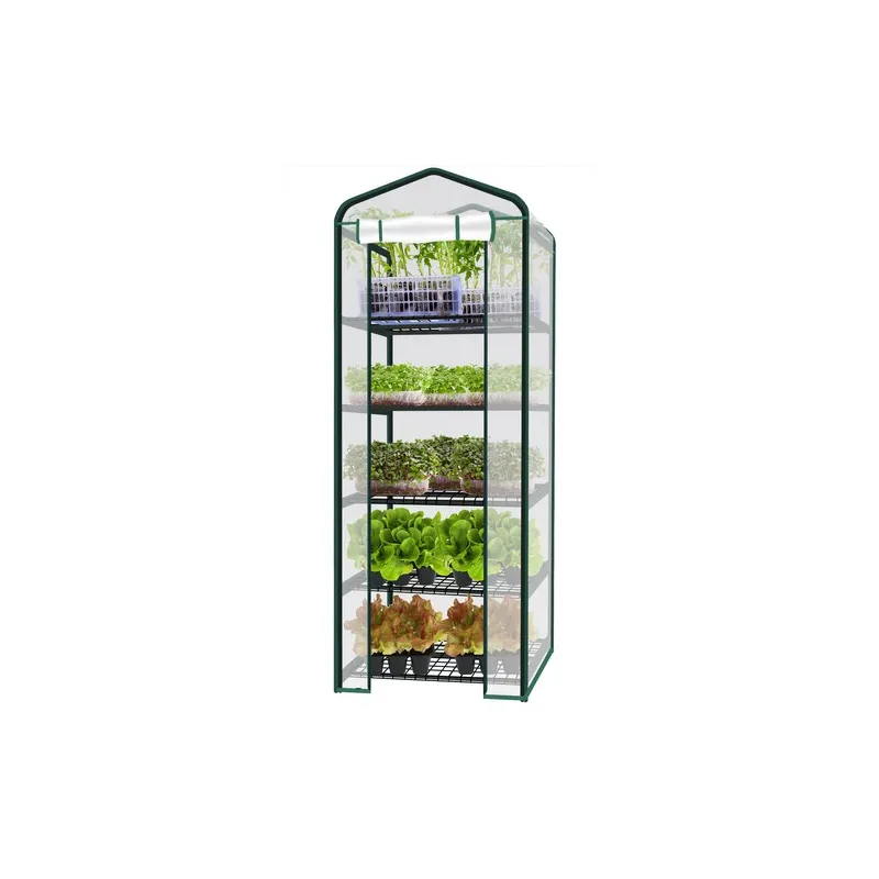 Minifoliokasvihuone - 5 hyllyä 23359