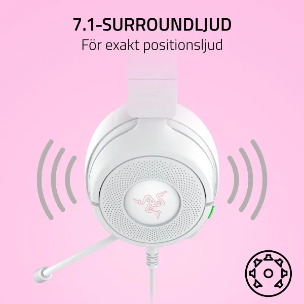 Ausinės Razer RZ04-05350300-R3M1 Balta