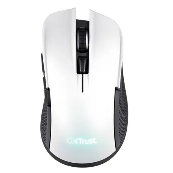 Spēļu Pele Trust GXT Balts Melns/Balts 7200 dpi