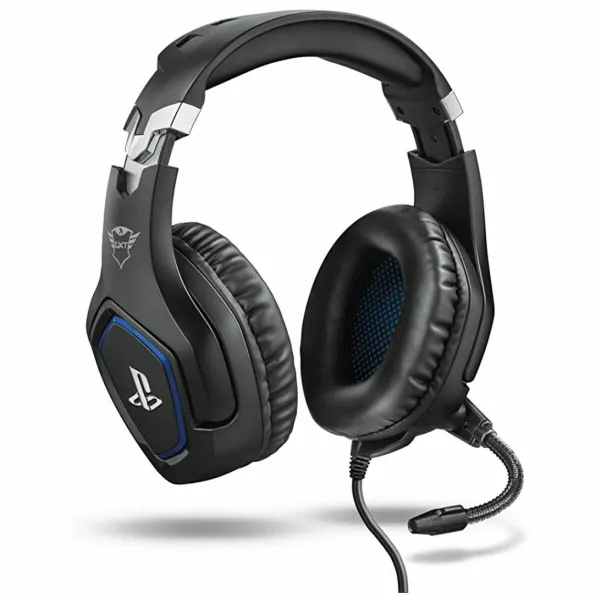 Pelikuulokkeet mikrofonilla Trust GXT 488 Forze PS4 Musta
